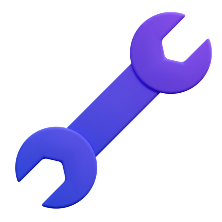 Wrench  3D Icon