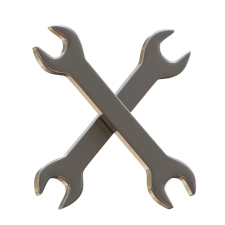 Wrench  3D Icon