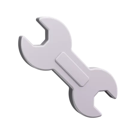 Wrench  3D Icon