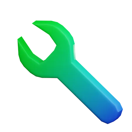 Wrench  3D Icon