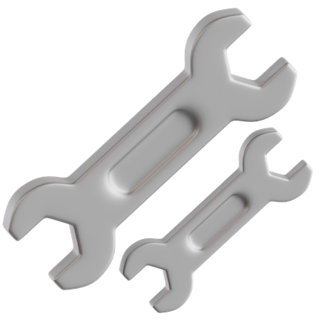 Wrench  3D Icon