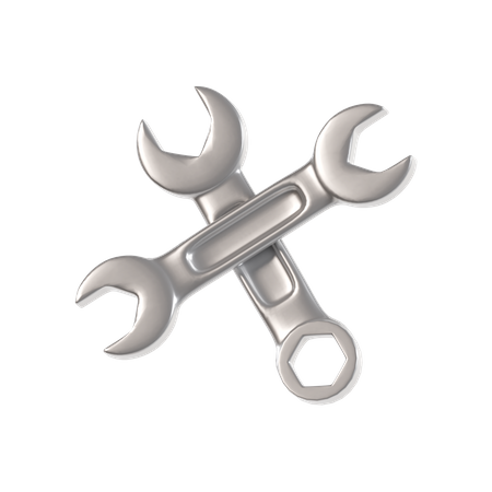 Wrench  3D Icon