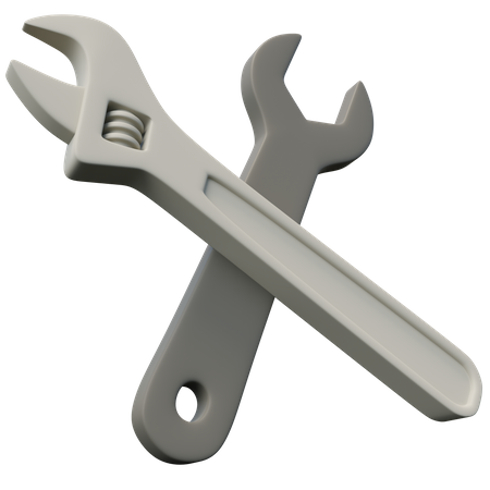 Wrench  3D Icon