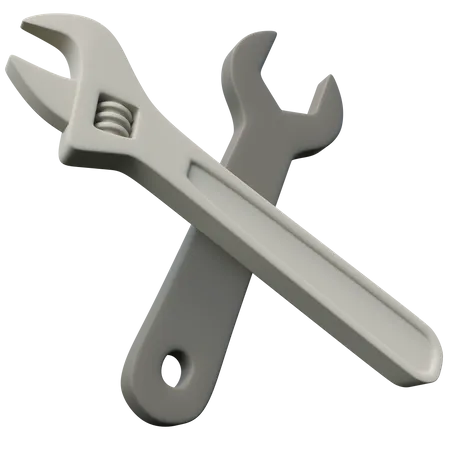 Wrench  3D Icon