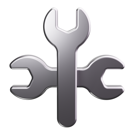 Wrench  3D Icon