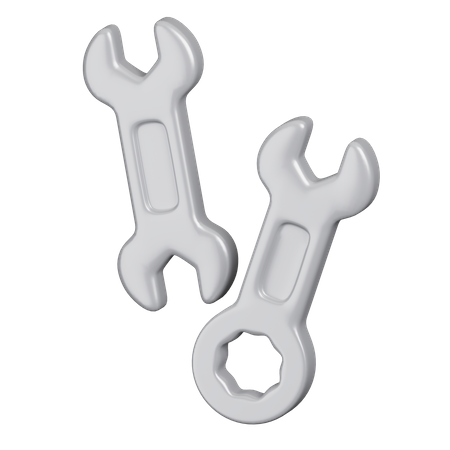 Wrench  3D Icon