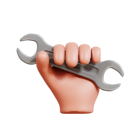 Wrench  3D Icon