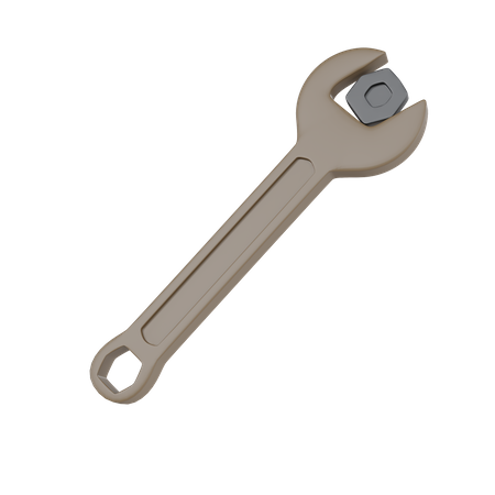 Wrench  3D Icon