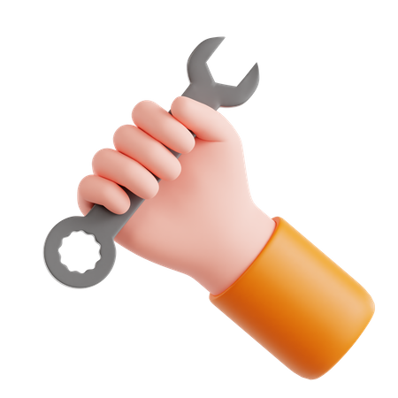 Wrench  3D Icon