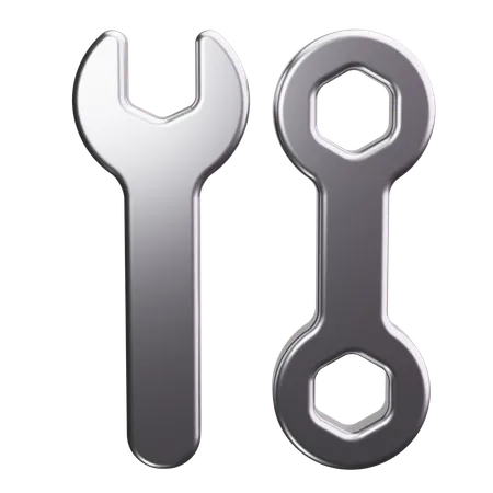 Wrench  3D Icon