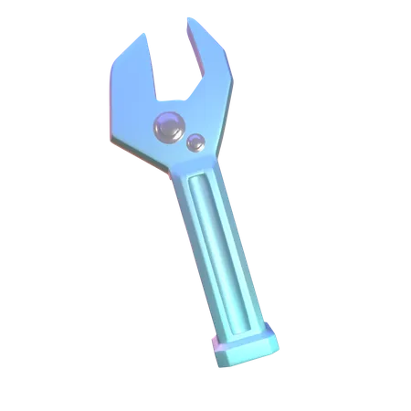 Wrench  3D Icon