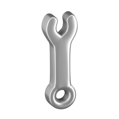 Wrench  3D Icon