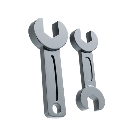 Wrench  3D Icon