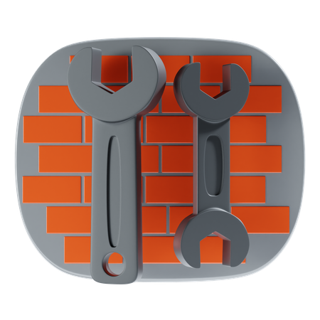 Wrench  3D Icon