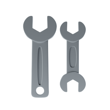 Wrench  3D Icon