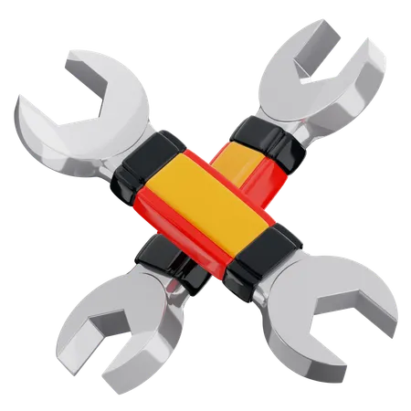 Wrench  3D Icon