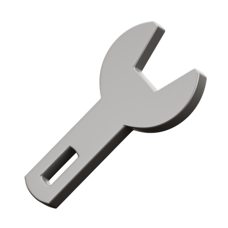 Wrench  3D Icon