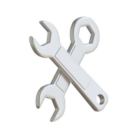 Wrench  3D Icon