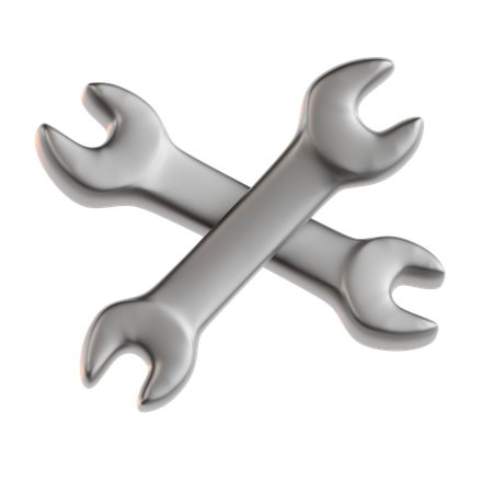 Wrench  3D Icon