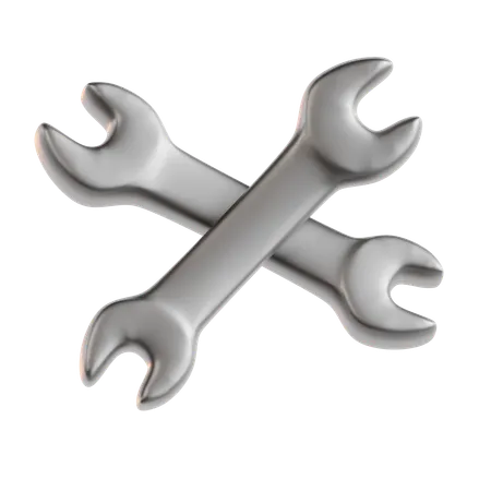 Wrench  3D Icon