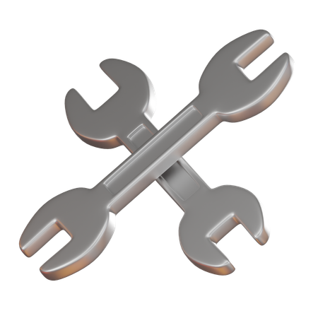 Wrench  3D Icon