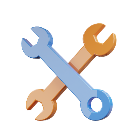 Wrench  3D Icon