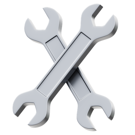 Wrench  3D Icon