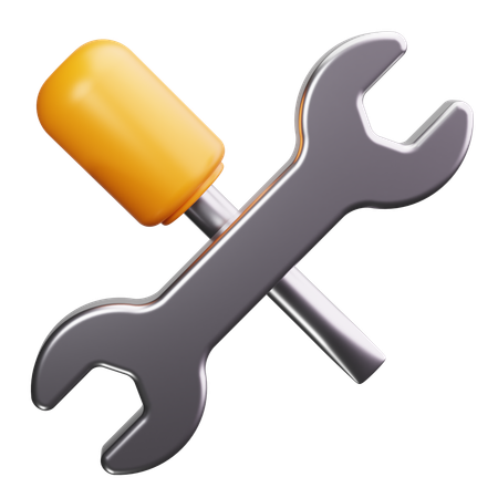 Wrench  3D Icon