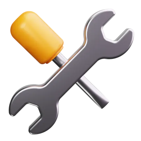 Wrench  3D Icon