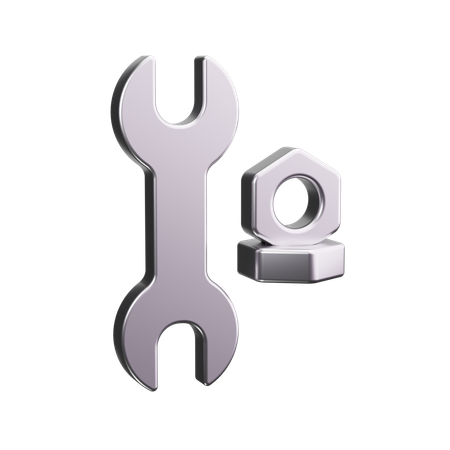Wrench  3D Icon