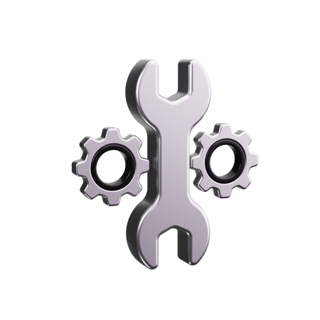 Wrench  3D Icon