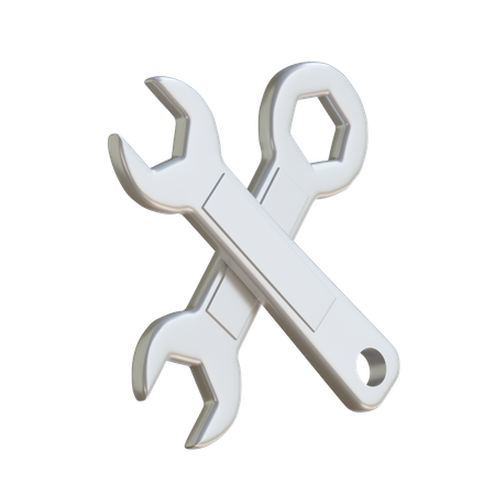 Wrench  3D Icon