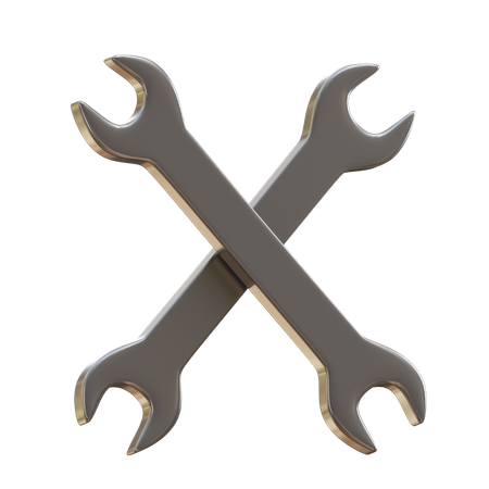Wrench  3D Icon