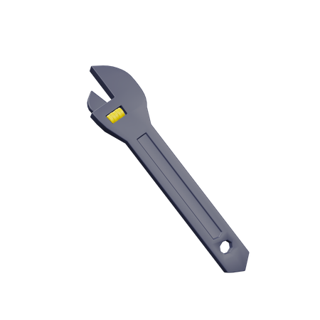 Wrench  3D Illustration