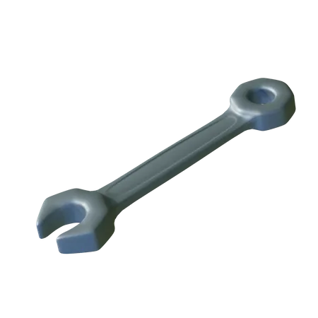 Wrench  3D Illustration