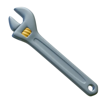 Wrench  3D Illustration