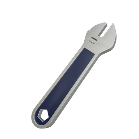 3 D Wrench Object 3D Illustration
