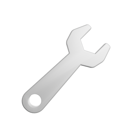 Wrench 3D Illustration