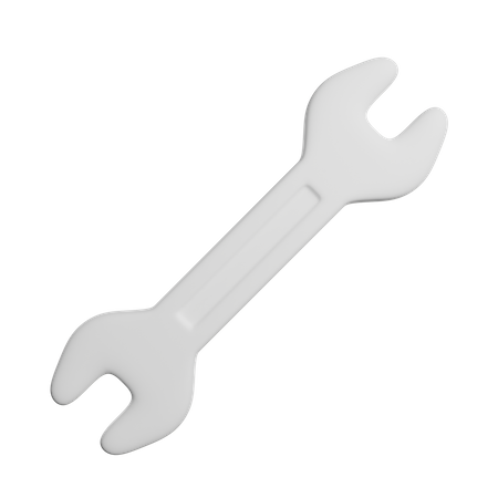 Wrench 3D Icon