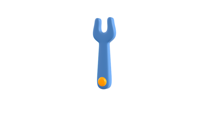 Wrench 3D Icon