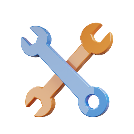 Wrench  3D Icon