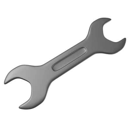 3 D Wrench Illustration 3D Icon