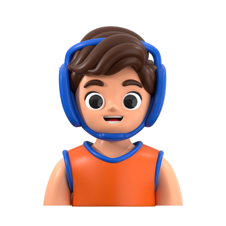 レスラーアバター  3D Icon