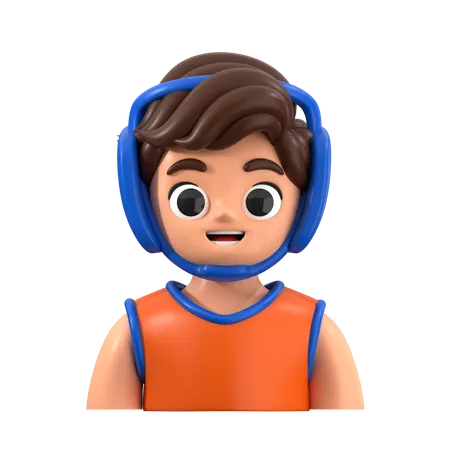 レスラーアバター  3D Icon