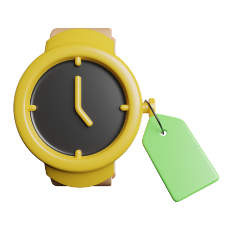 Wristwatch  3D Icon