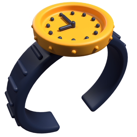 Wristwatch  3D Icon