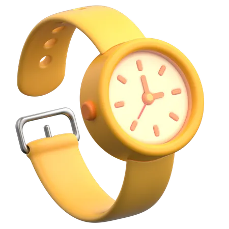 Wristwatch  3D Icon