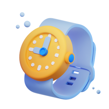 Wristwatch  3D Icon