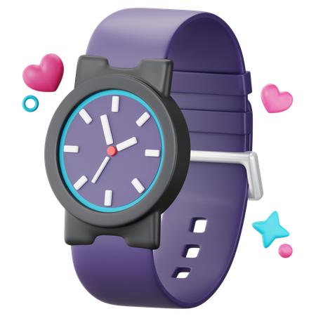 Wristwatch  3D Icon