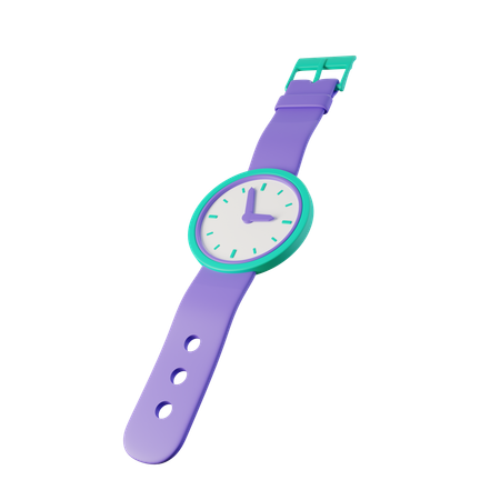 Wristwatch  3D Icon